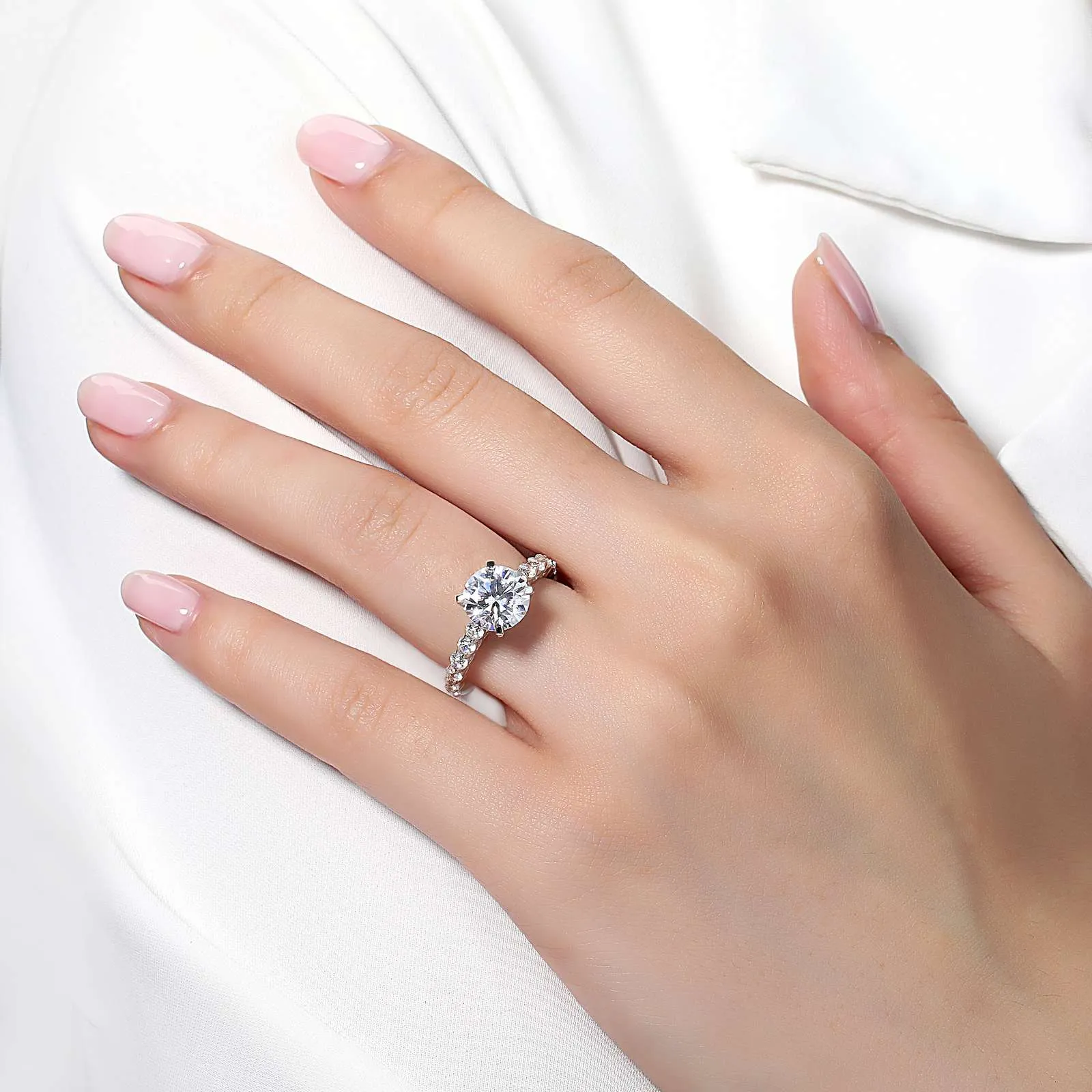 2.52 CTW Solitaire Engagement Ring R0411CLP05