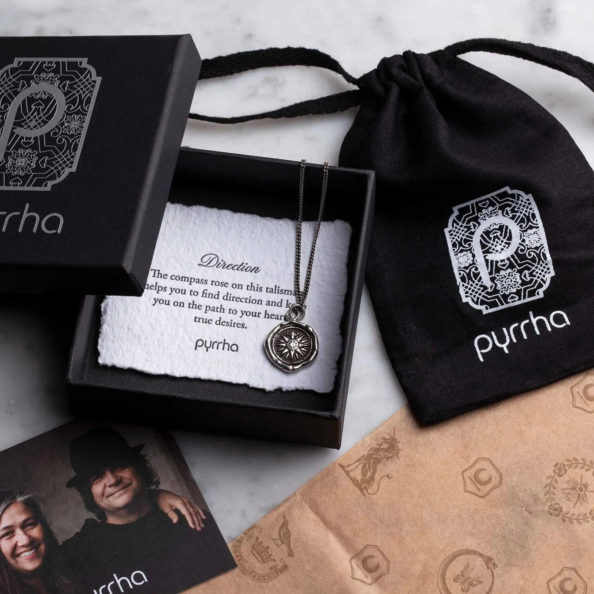 Always Sincere Talisman Pendant | Pyrrha