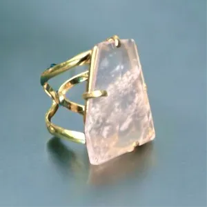 Amazonian Gem Collection Rose Quartz Ring
