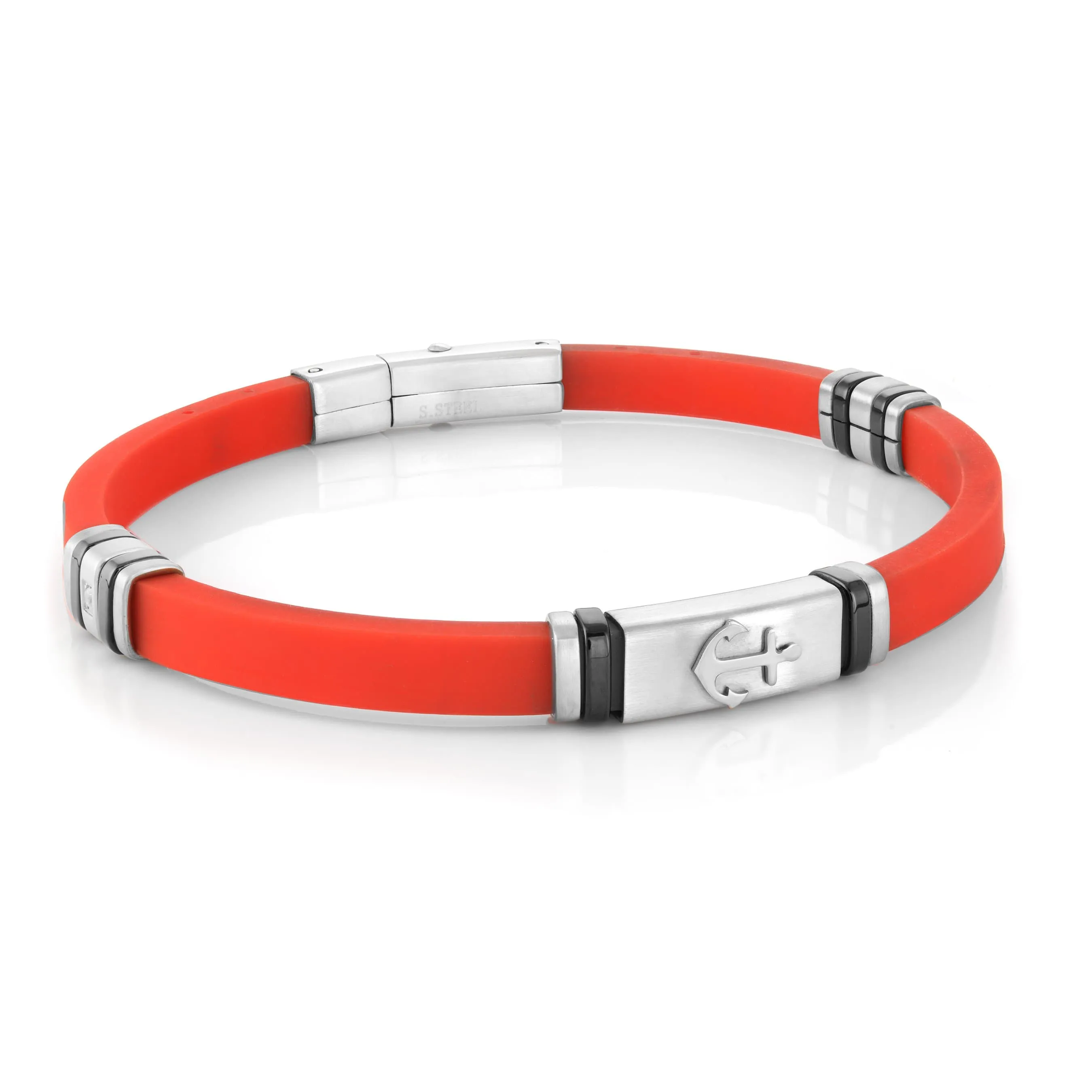 Anchor Silicone Bracelet 5mm
