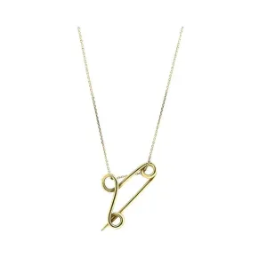 Antique Victorian 9ct Rose Gold Pin Necklace