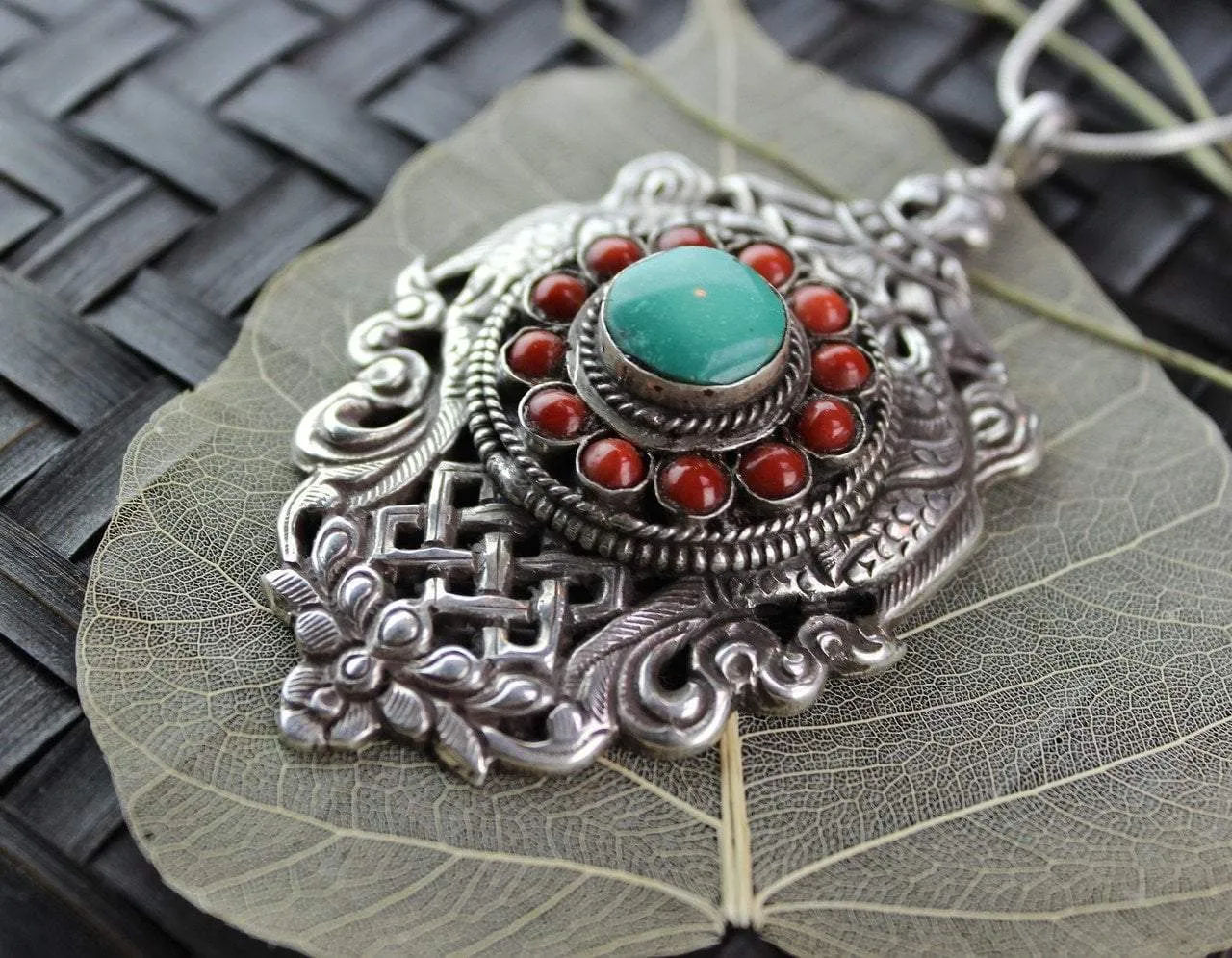 Ashtamangala Pendant