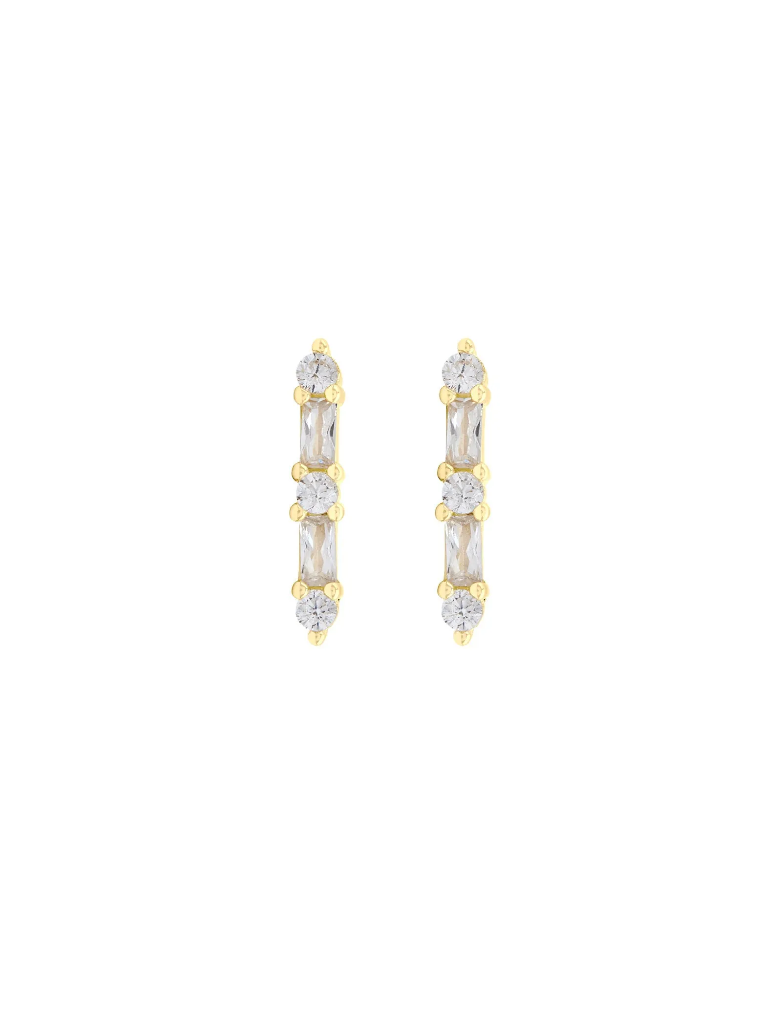 Baguette Studs