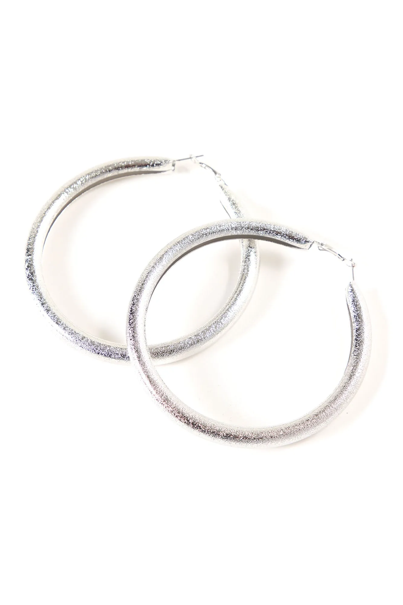Best Of Them All Hoop Earrings - Silver