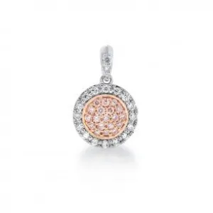 Blush Pink Diamond Katherine Pendant