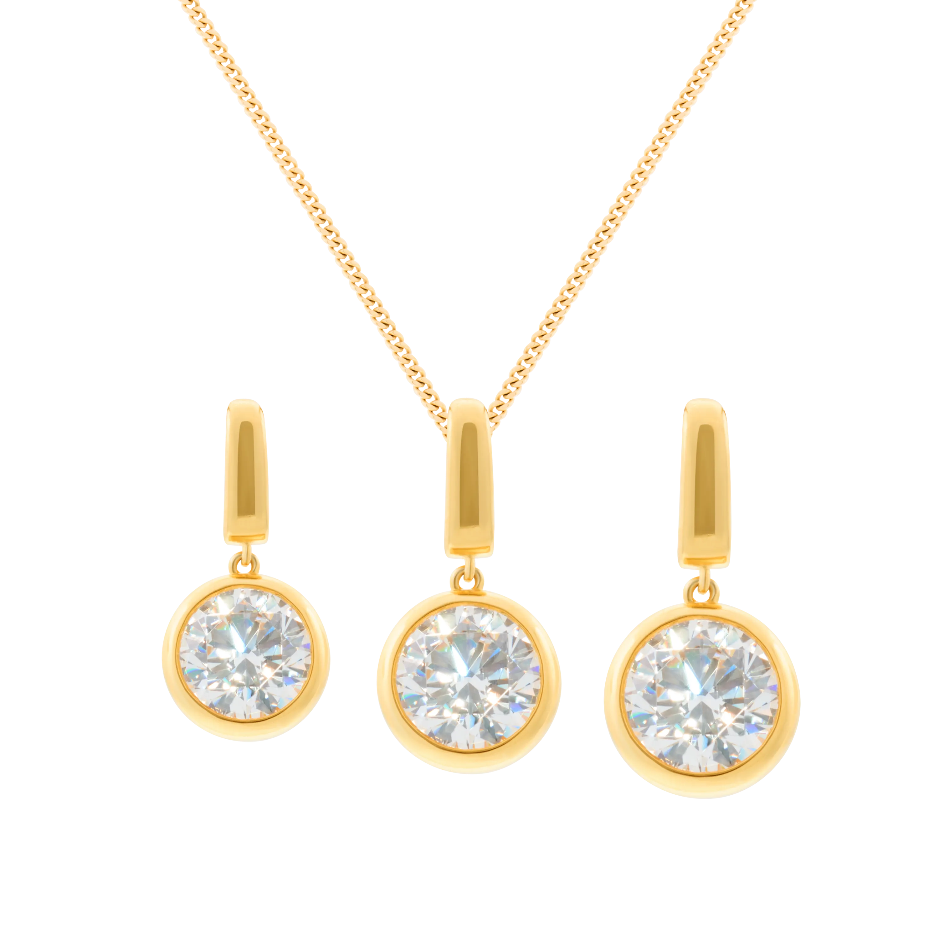 Bubble pendant 1ct