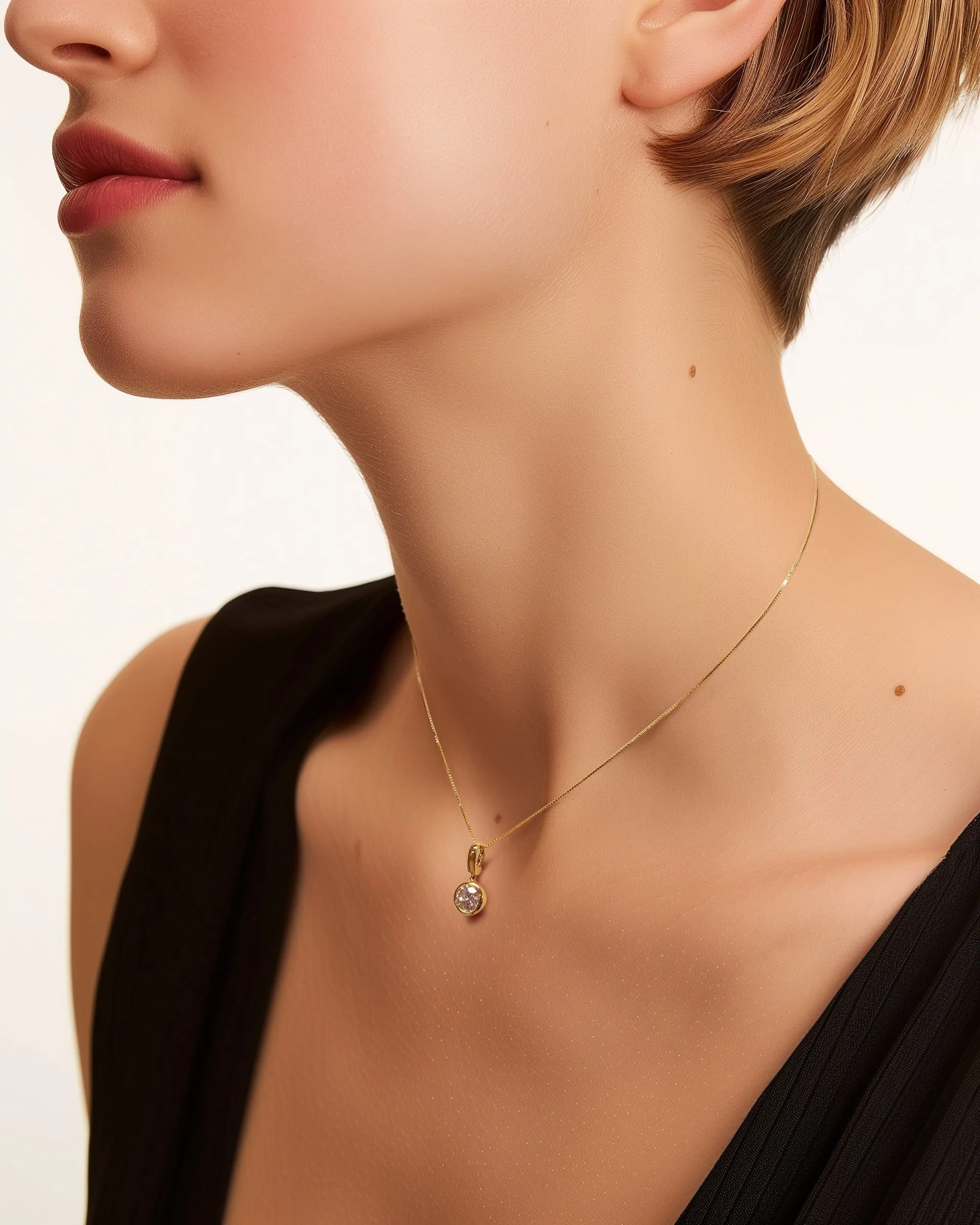Bubble pendant 1ct