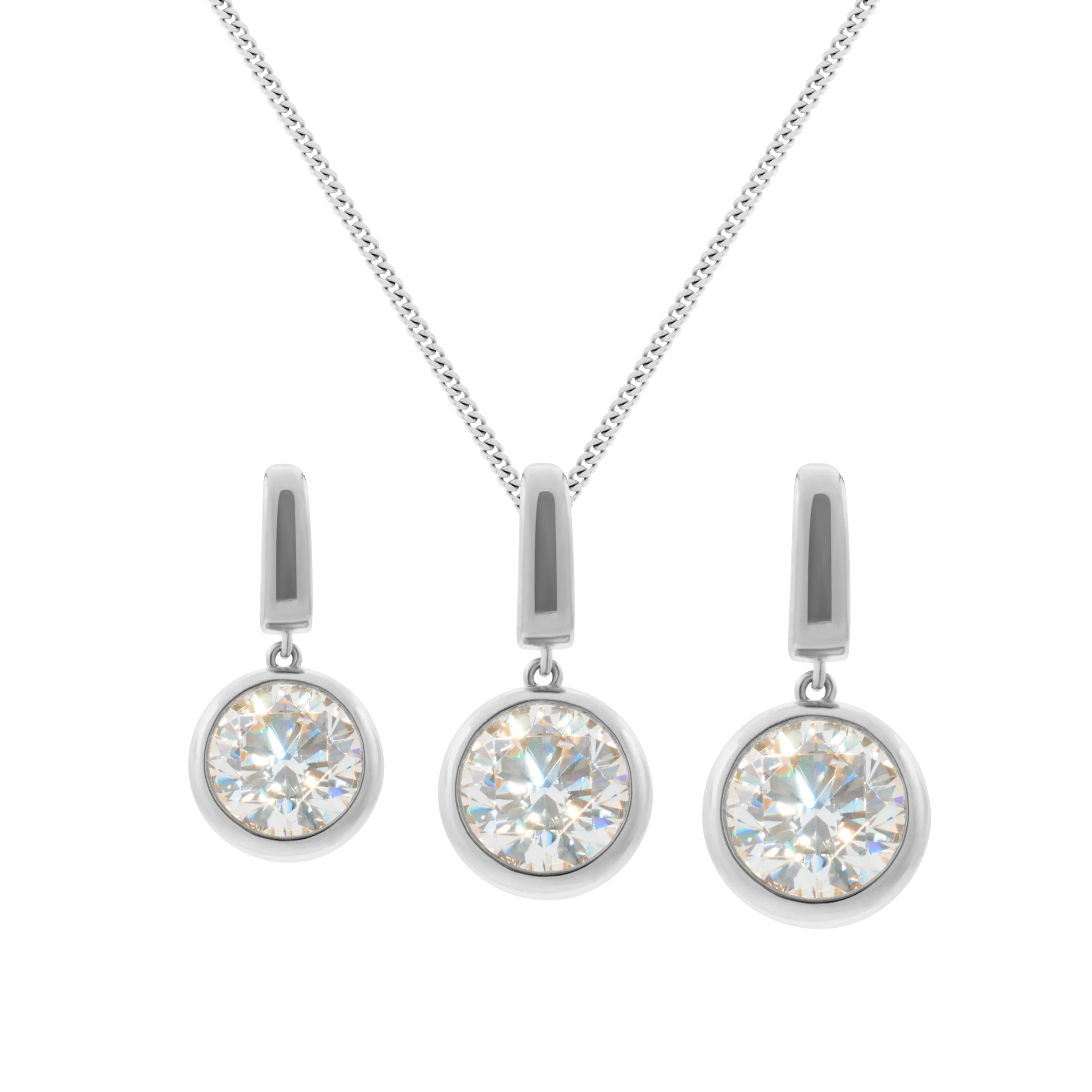 Bubble pendant 1ct