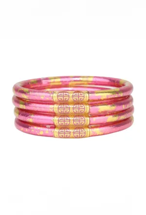 BUDHAGIRL Bangles in Rose Koi