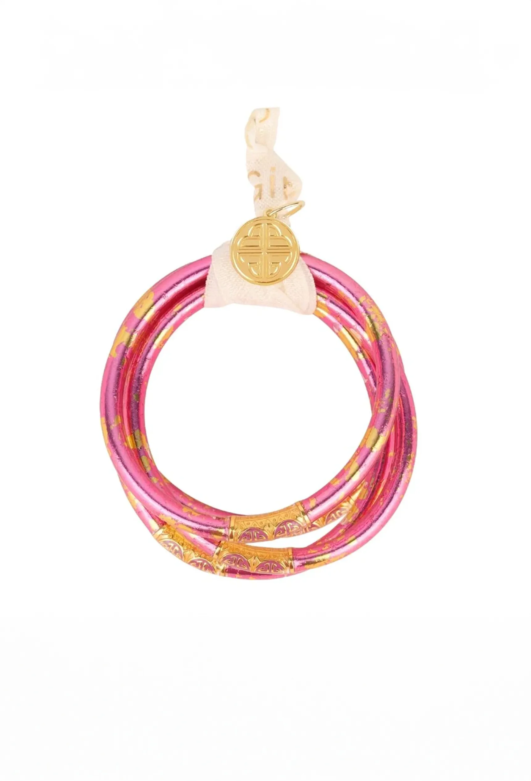 BUDHAGIRL Bangles in Rose Koi