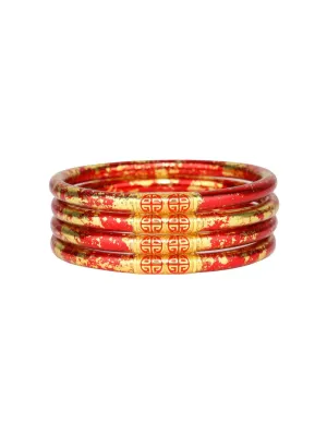 BuDhaGirl | KOI All Weather Bangles - Rouge