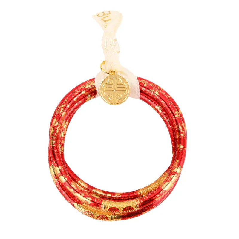 BuDhaGirl | Set of 4 |  KOI Rouge All Weather Bangles