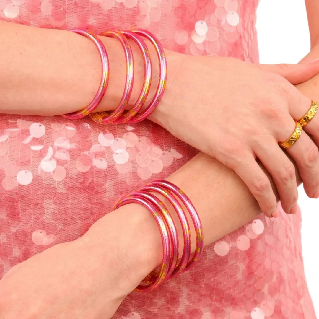 BuDhaGirl | Set of Four | KOI Rose All Weather Bangles