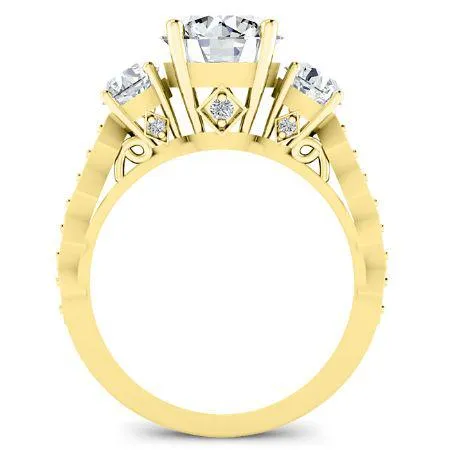 Calix - Round Lab Diamond Engagement Ring (IGI Certified)