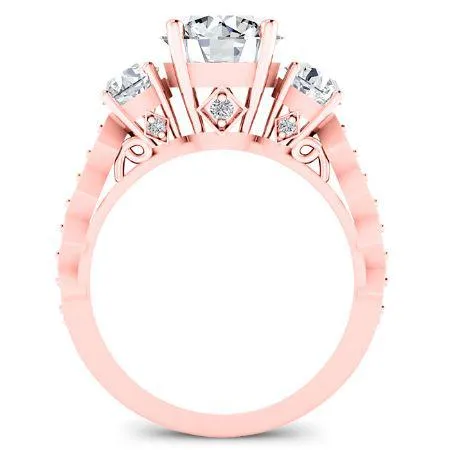 Calix - Round Lab Diamond Engagement Ring (IGI Certified)