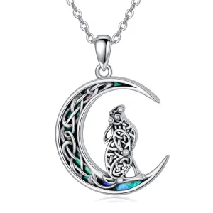 Celestial Bunny Knot - Viking Pendant by The Nevermore