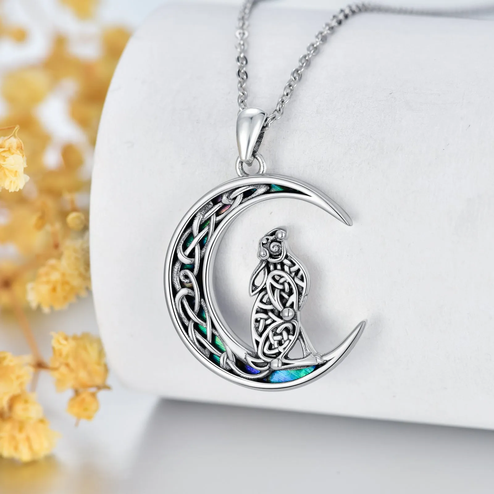 Celestial Bunny Knot - Viking Pendant by The Nevermore