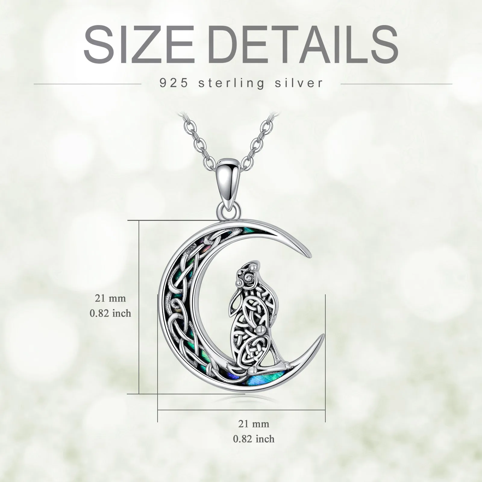 Celestial Bunny Knot - Viking Pendant by The Nevermore