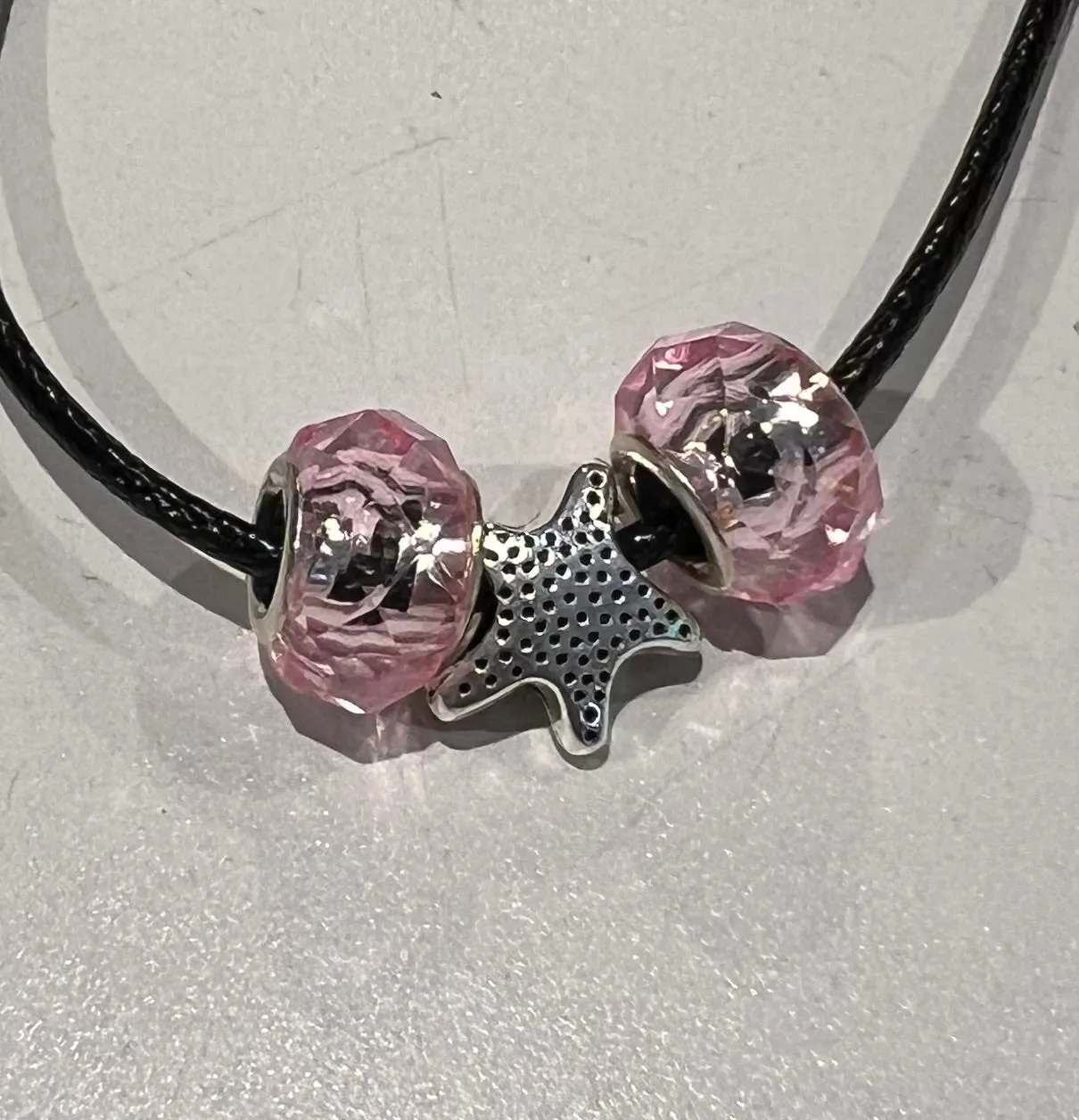 Charm and Czech Beaded Necklace