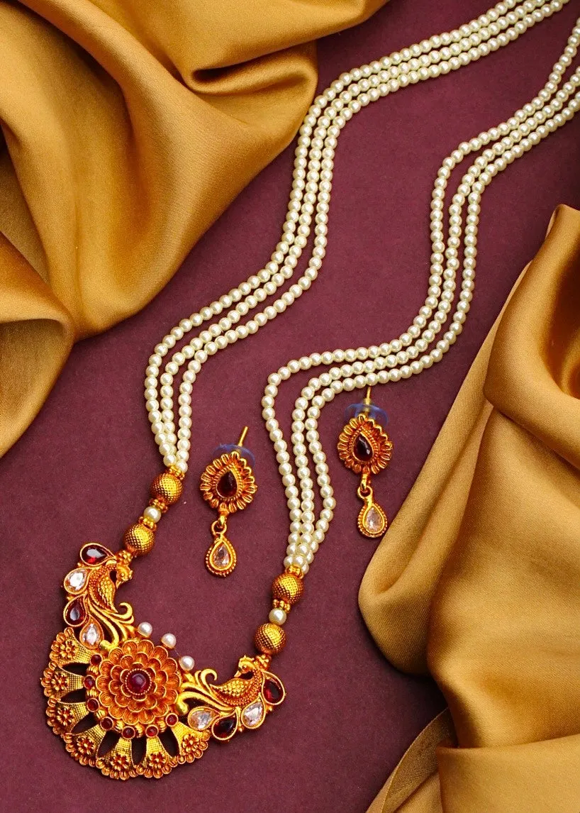 CLASSIC MOTI NECKLACE
