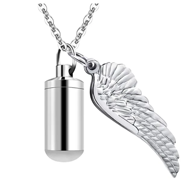 Cremation Urn Necklace for Ashes Memorial Keepsake Pendant