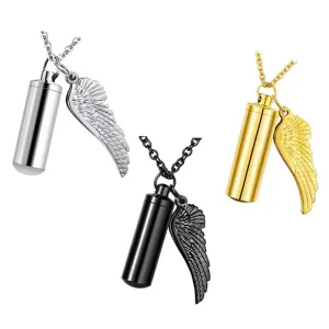 Cremation Urn Necklace for Ashes Memorial Keepsake Pendant