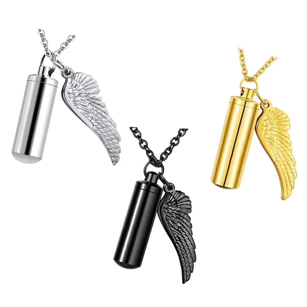 Cremation Urn Necklace for Ashes Memorial Keepsake Pendant