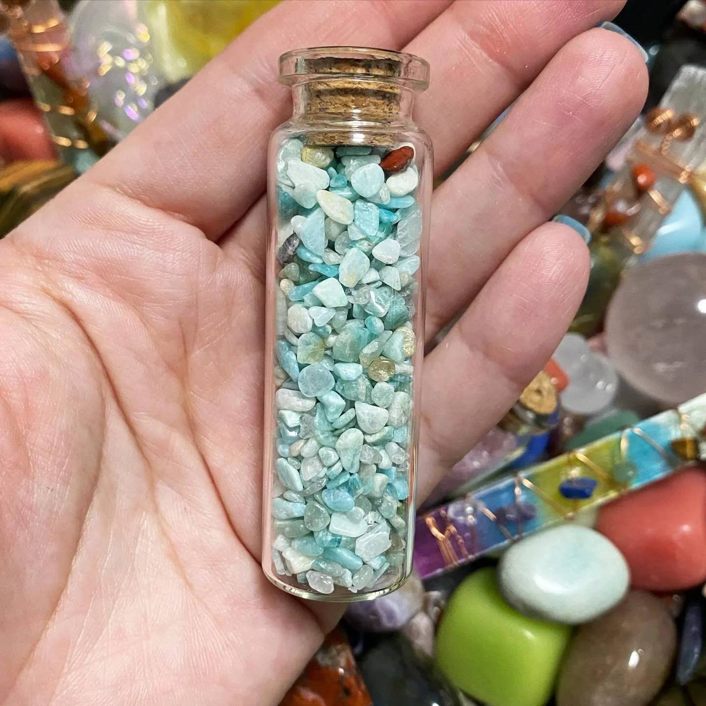 Crystal Mystery Scoop | Confetti | Bag | Mixed | Lucky Dip | Random | Surprise | Polished | Raw | Gemstones | Chips | Shapes | Gift