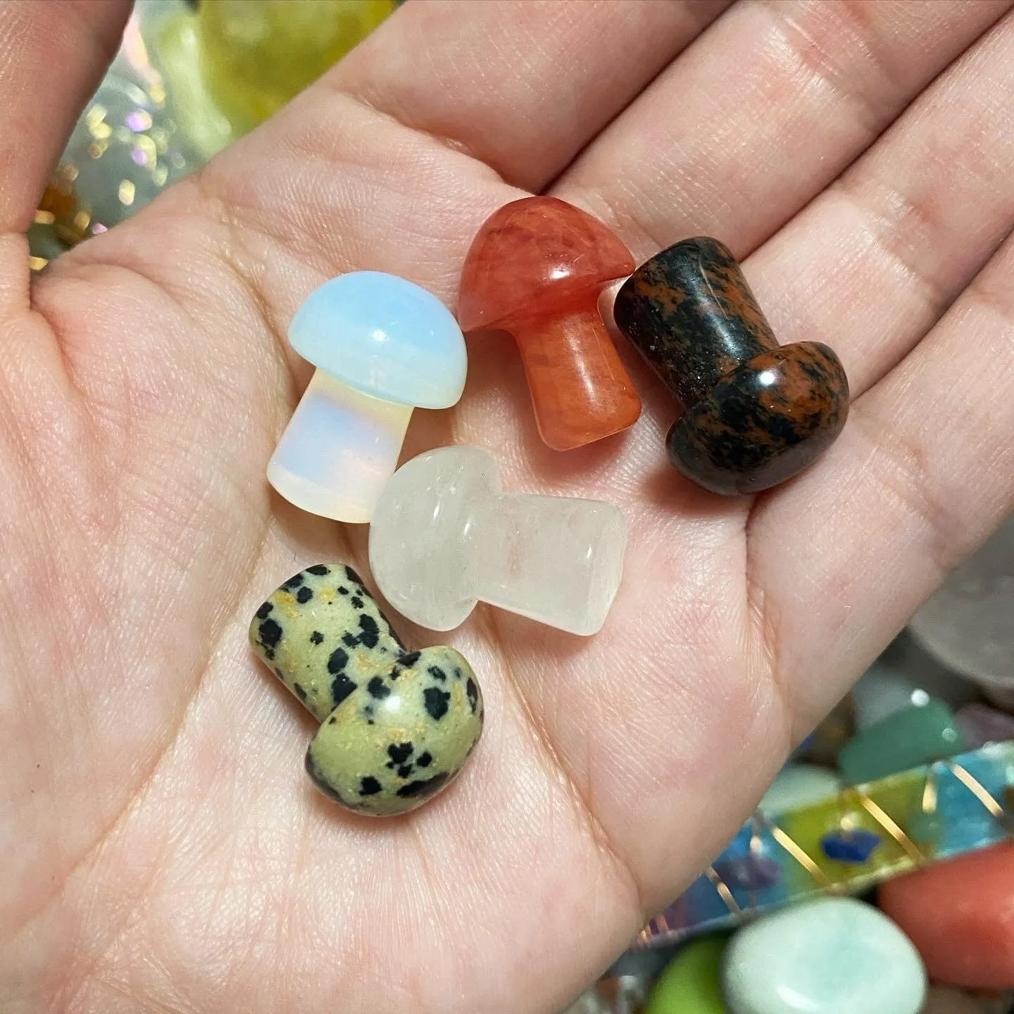 Crystal Mystery Scoop | Confetti | Bag | Mixed | Lucky Dip | Random | Surprise | Polished | Raw | Gemstones | Chips | Shapes | Gift