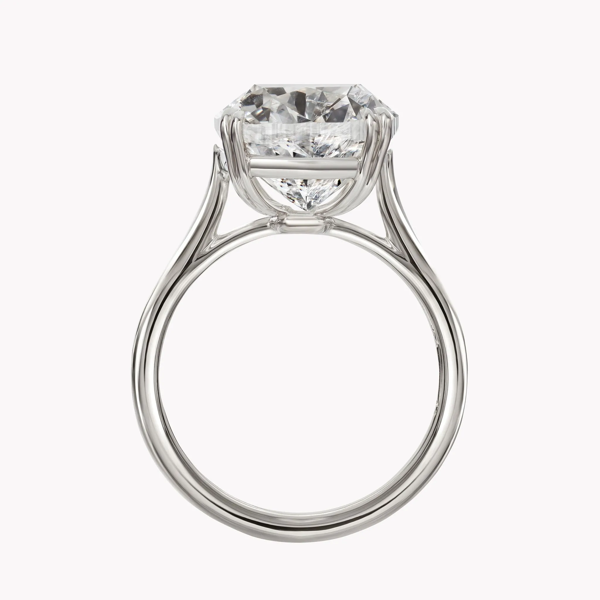 Cushion Cut Solitaire Engagement Ring