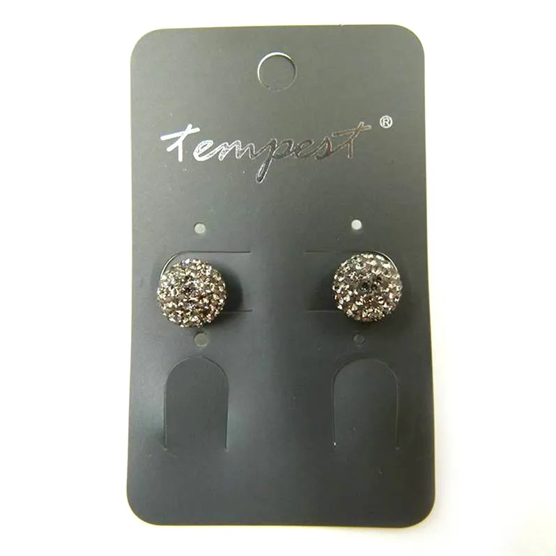 Delicate diamante studs
