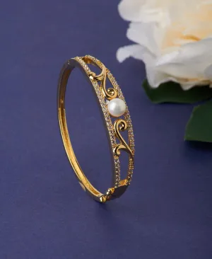 Delightful Real Pearl Bangle