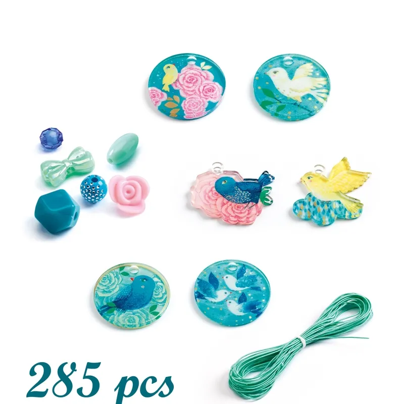 Djeco - Fancy Beads Birds