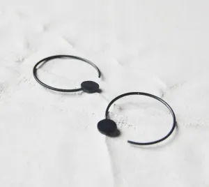 Dot hoop earrings N°21