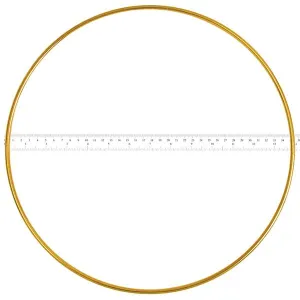 Dream Catcher Ring 14" Brass 10/pk
