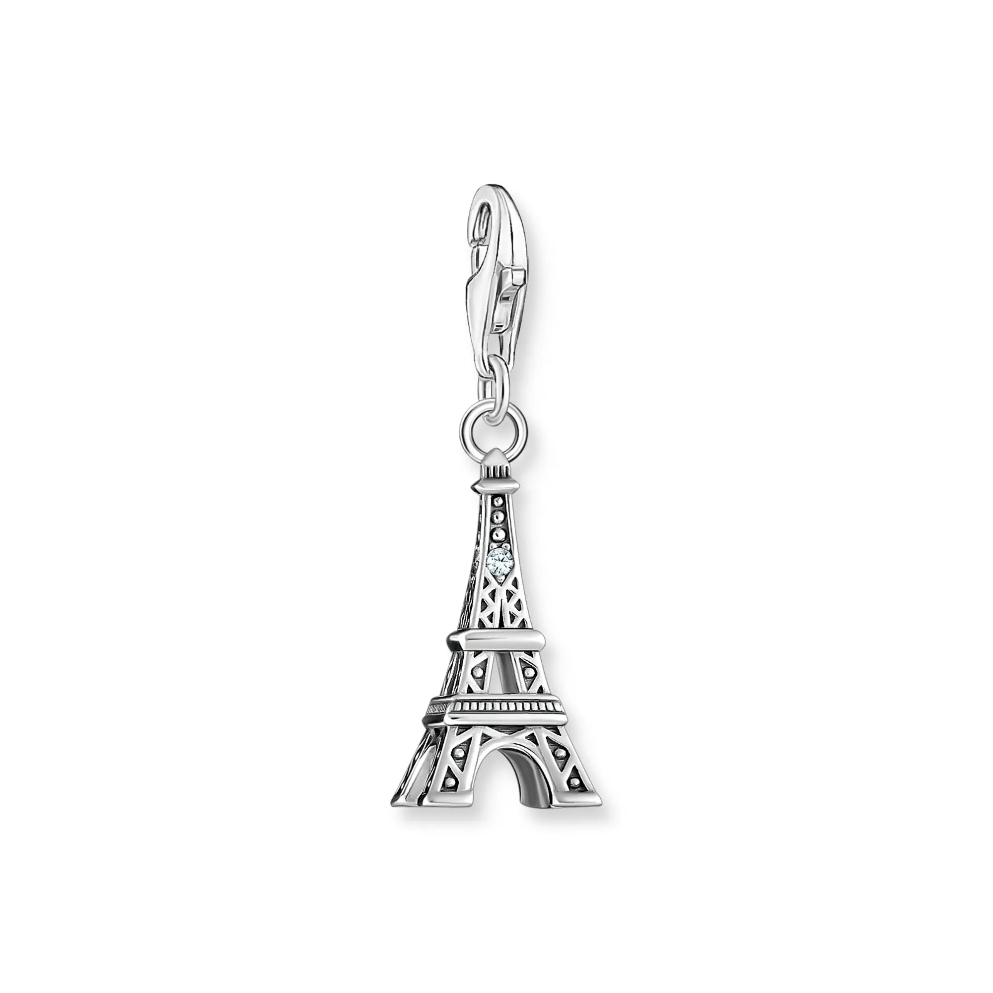 Eiffel Tower charm Pendant silver