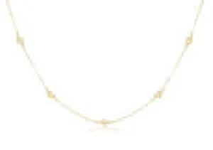 enewton - 15" Choker Simplicity Chain Gold - Classic 4mm Gold