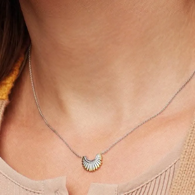 Essence Radiance 18ct Gold Plated Small 17" Necklace 91151GRP