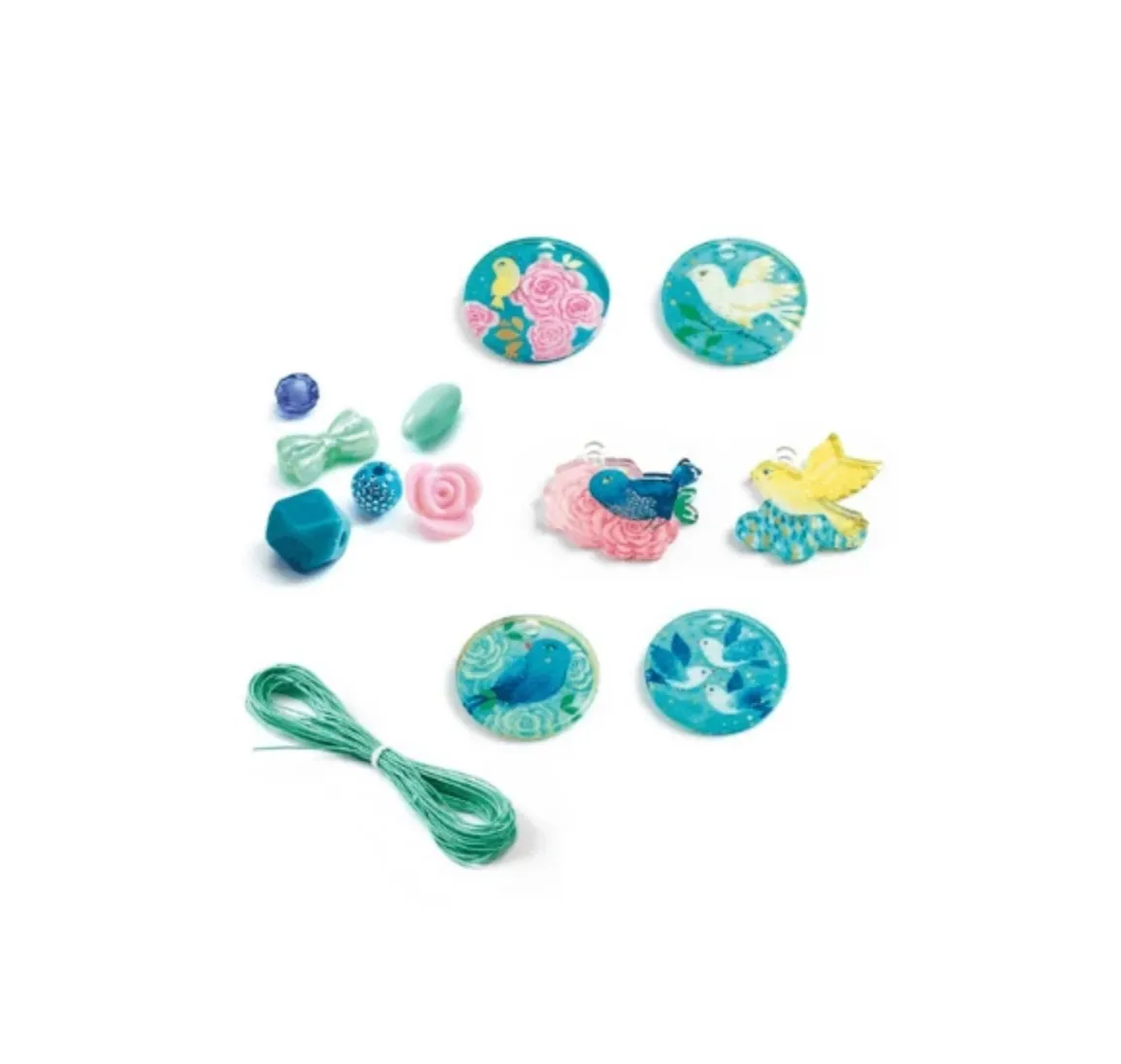 Fancy Bead Set Birds