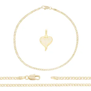 Figaro Mariner 14K Gold Filled Ankle