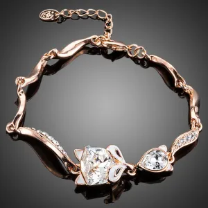 Fox Lady Crystal Bracelet
