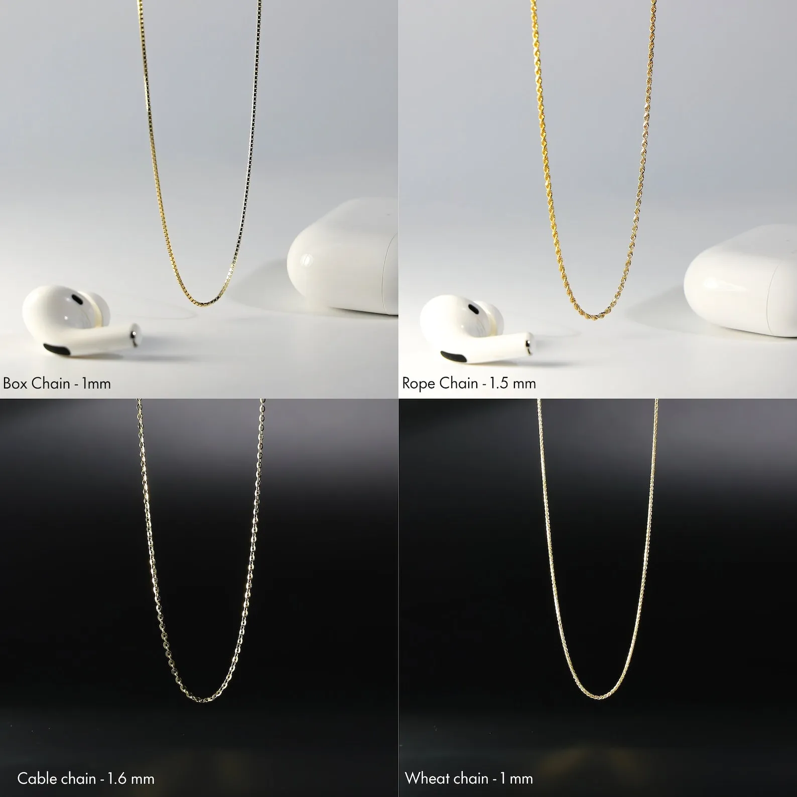 Gold Letter S Pendants | A-Z Gold Pendants