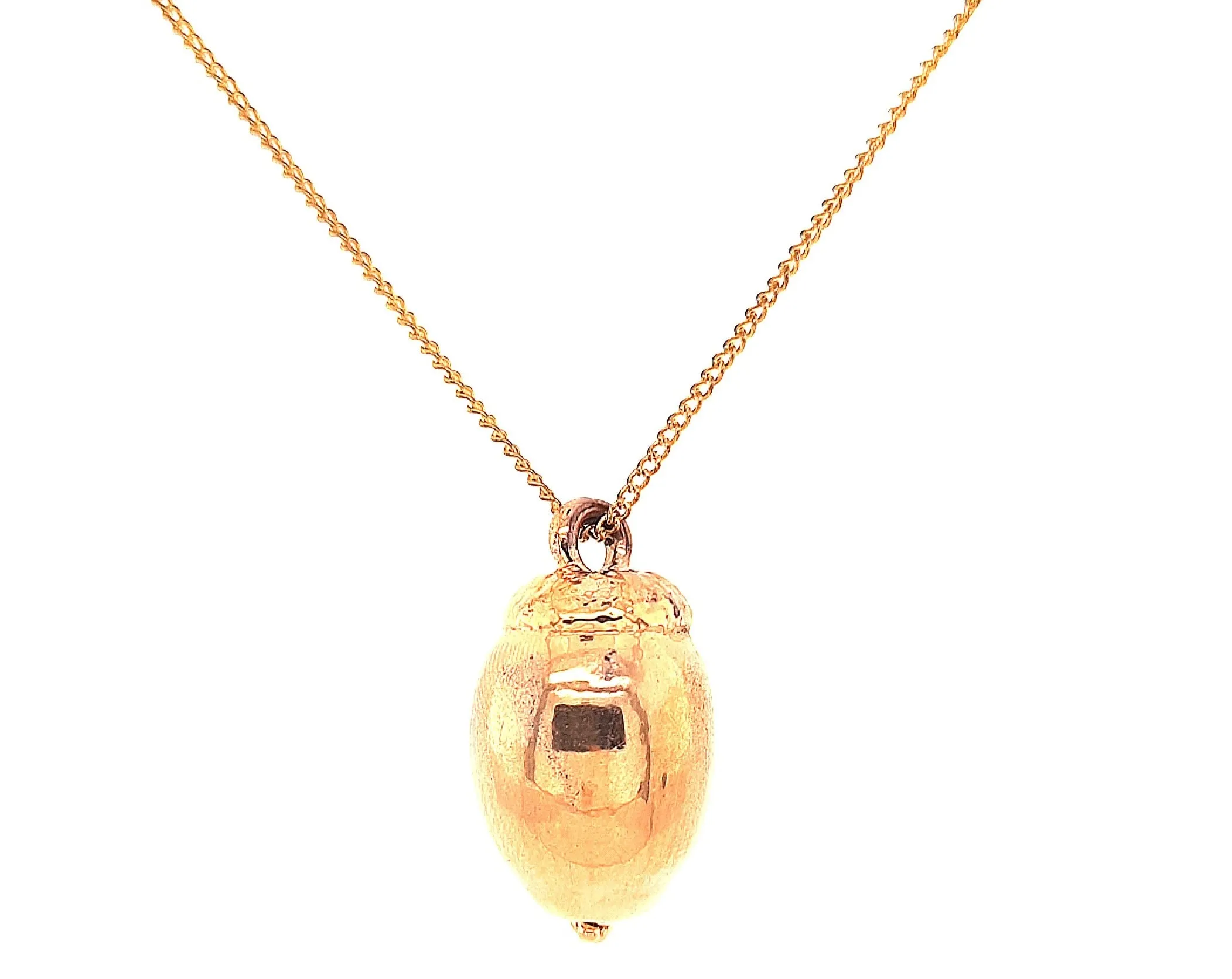 Gold Plated Acorn Charm/Pendant