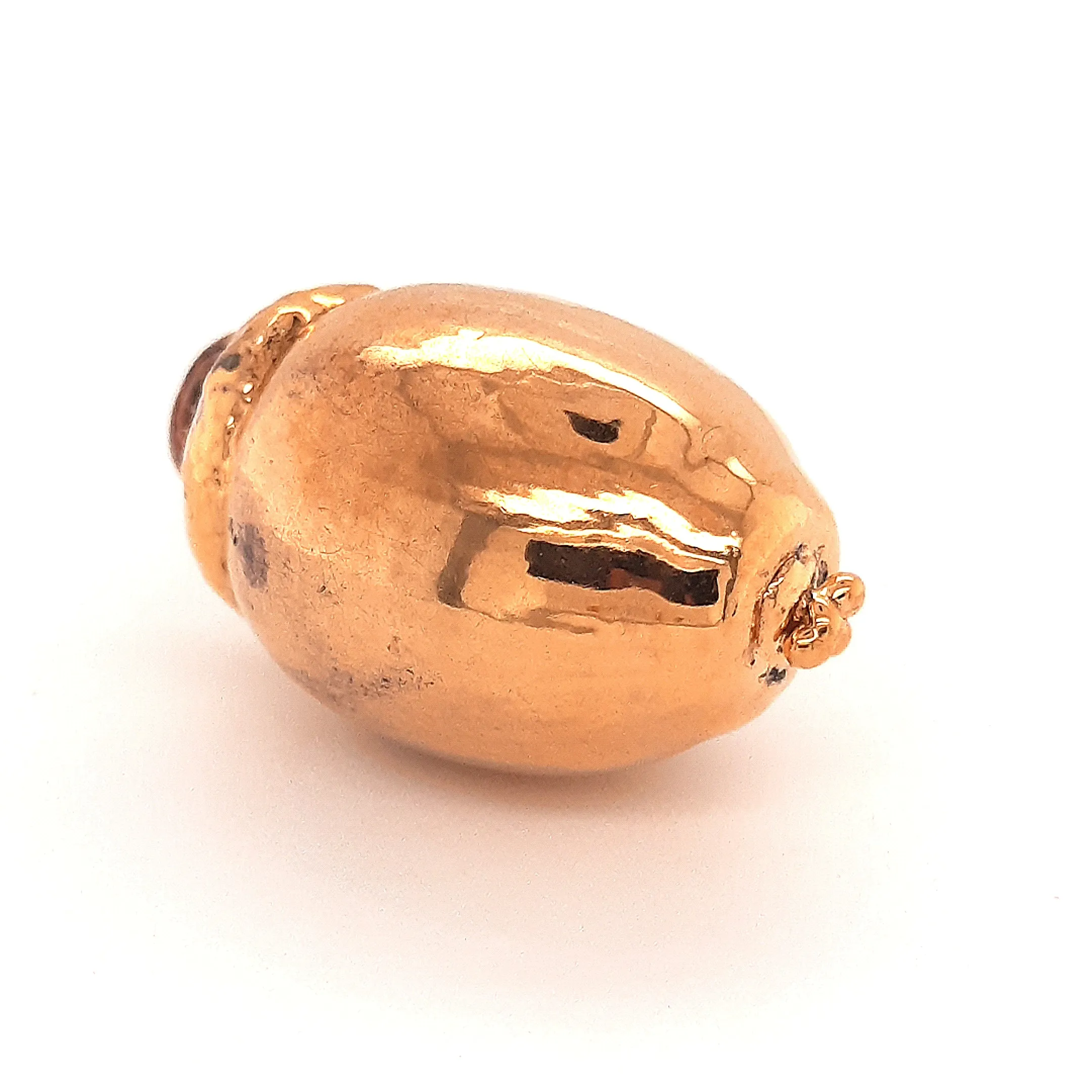 Gold Plated Acorn Charm/Pendant