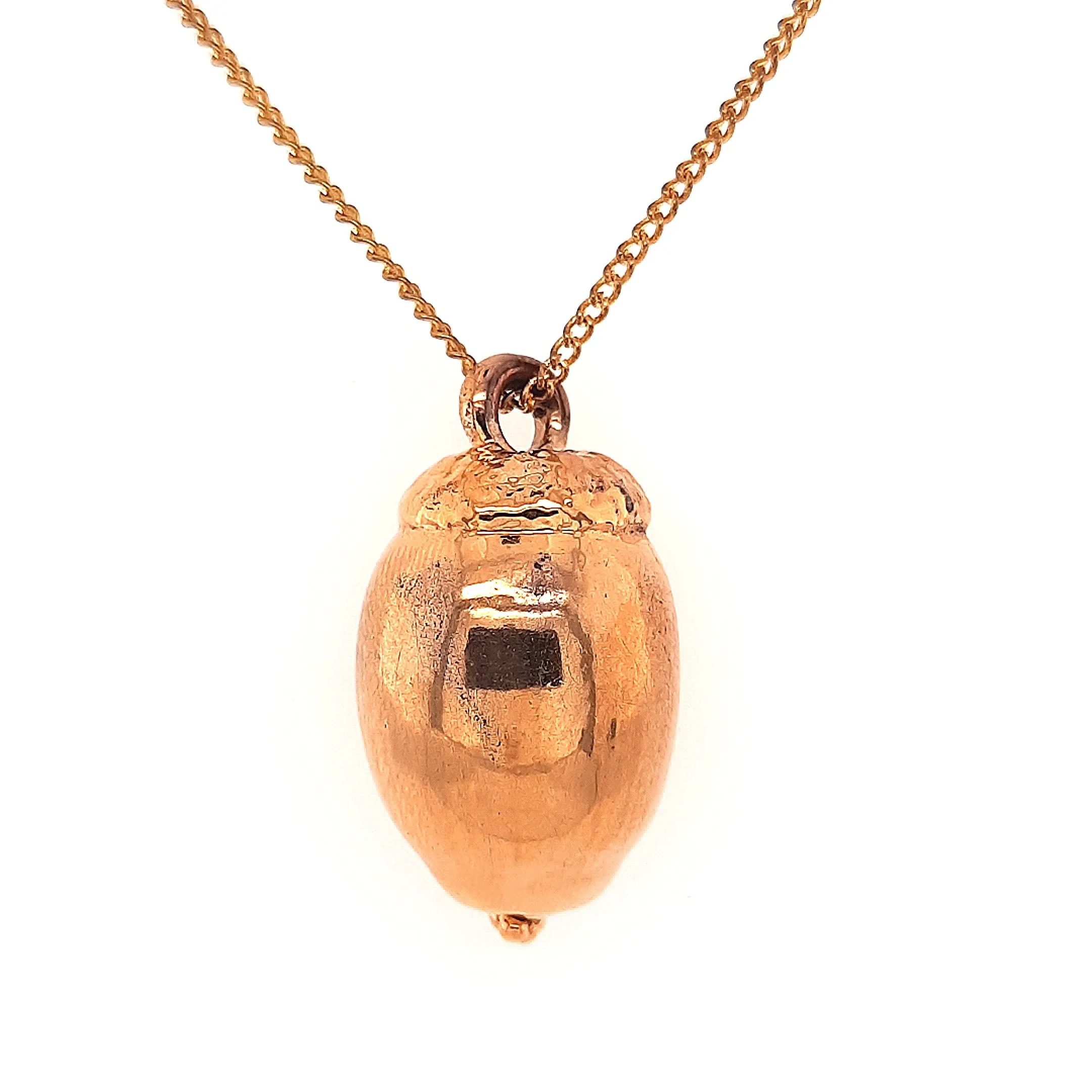 Gold Plated Acorn Charm/Pendant