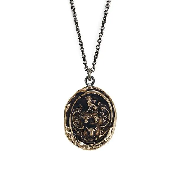 Guardian Wolf Talisman Pendant -  RETIRED | Pyrrha