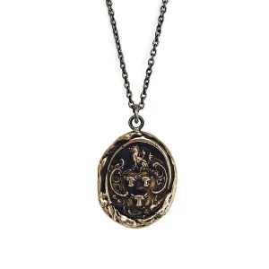 Guardian Wolf Talisman Pendant -  RETIRED | Pyrrha