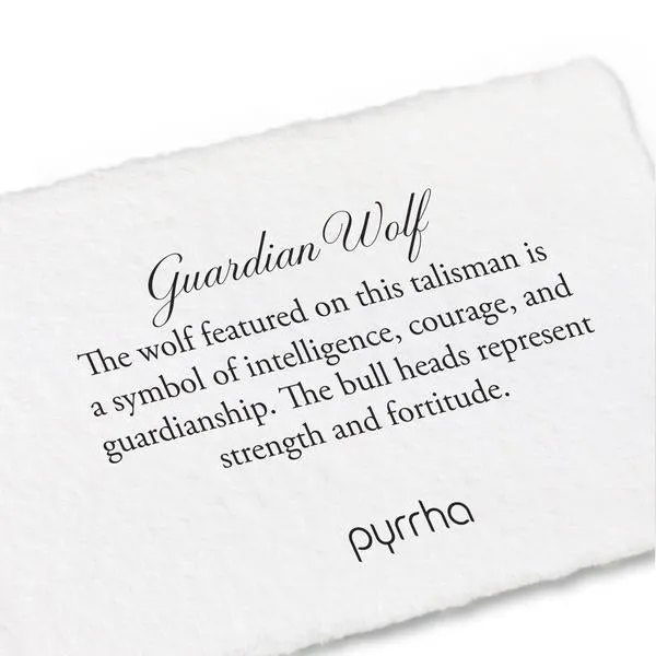 Guardian Wolf Talisman Pendant -  RETIRED | Pyrrha
