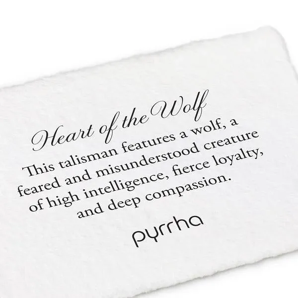 Heart of the Wolf Talisman Pendant | Pyrrha