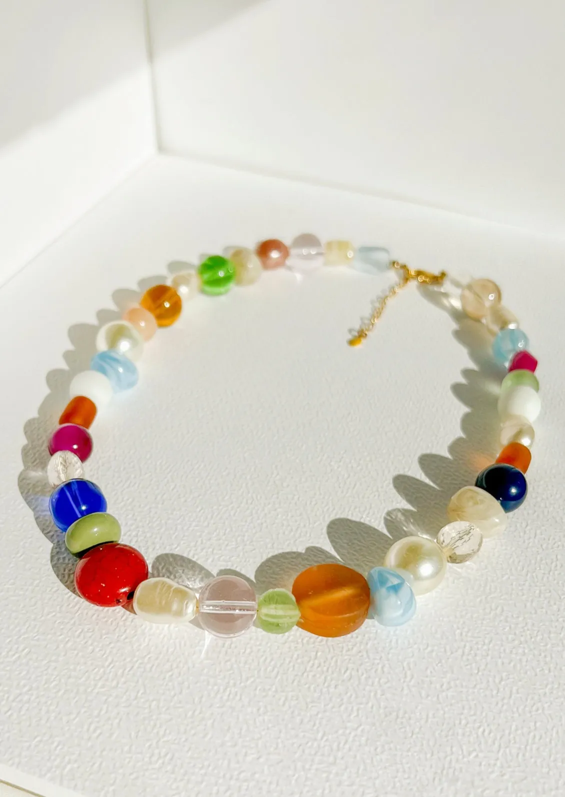 Hodge Podge Beaded Necklace